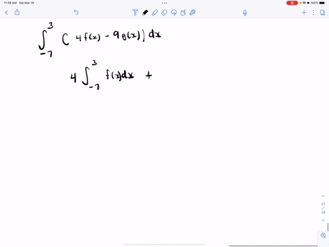 suppose-that-int_-73-fx-d-x-7-and-int_-73-gx-d-x-4-evaluate-int_-734-fx-9-gx-d-x