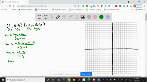 write-an-equation-of-the-line-that-passes-through-the-points-use-the-slope-intercept-form-if-poss-19