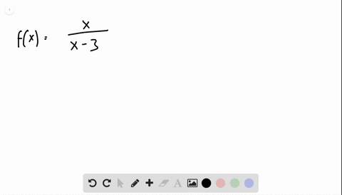 SOLVED:For the following exercises, make tables to show the behavior of ...