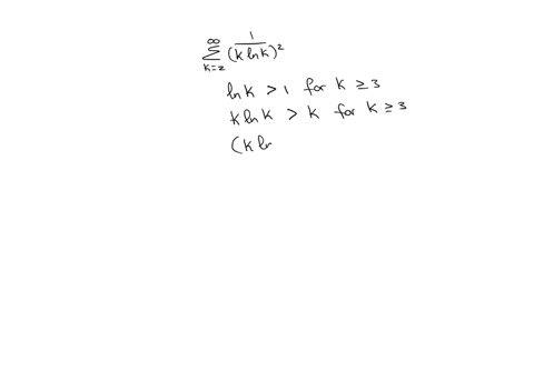 ⏩SOLVED:Use the Comparison Test or Limit Comparison Test to… | Numerade