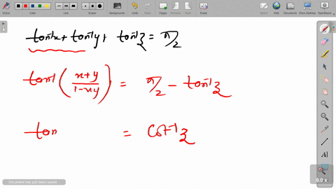 prove-that-if-tan-1-xtan-1-ytan-1-zfracpi2-then-prove-that-x-y-y-zz-x1