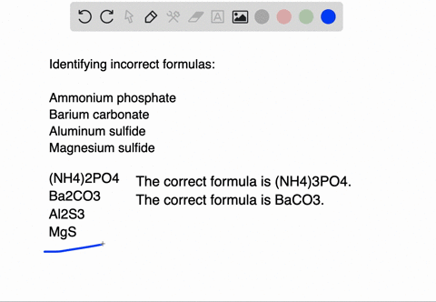 which-formulas-are-not-correct-for-each-that-is-not-correct-write-the-correct-formula-a-ammonium-p-3