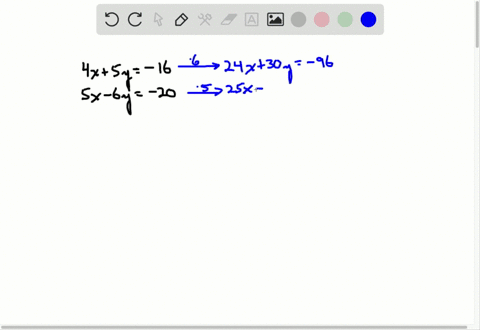 solve-each-system-by-the-elimination-method-beginaligned-4-x5-y-16-5-x-6-y-20-endaligned-2