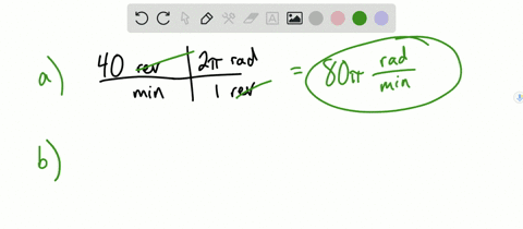 exer-45-46-a-wheel-of-the-given-radius-is-rotating-at-the-indicated-rate-a-find-the-angular-speed-in