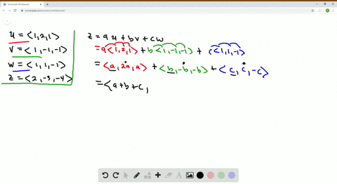 linear-combination-quad-let-mathbfulangle-121rangle-mathbfvlangle-1-1-1rangle-mathbfwlangle-11-1rang