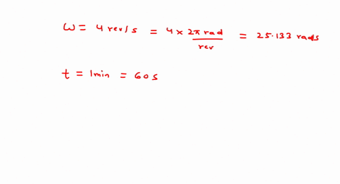 a-bicycle-wheel-with-radius-079-mathrmm-is-in-pure-rotation-not-rolling-at-40-mathrmrev-mathrms-what