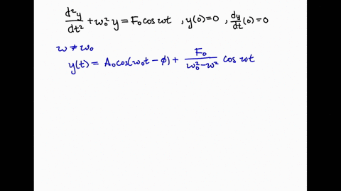 consider-the-spring-mass-system-whose-motion-is-governed-by-fracd2-yd-t2omega_02-yf_0-cos-omega-t-y0