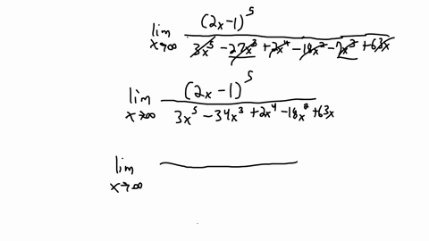 find-the-limits-lim-_x-rightarrowinfty-frac2-x-15left3-x22-x-7rightleftx3-9-xright