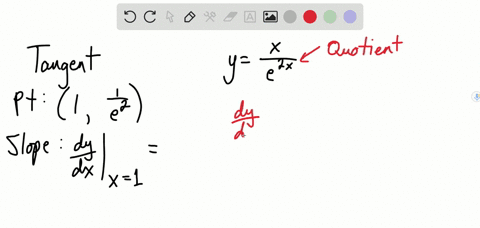 determine-an-equation-of-the-tangent-line-to-the-function-at-the-given-point-yfracxe2-x-quadleft1-fr