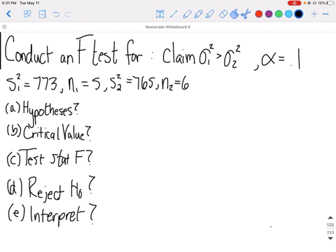 test-the-claim-about-the-difference-between-two-population-variances-sigma_12-and-sigma_22-at-the-le