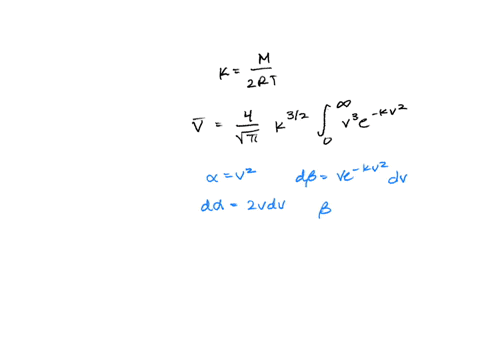 the-average-speed-of-molecules-in-an-ideal-gas-is-barvfrac4sqrtpileftfracm2-r-tright3-2-int_0infty-2