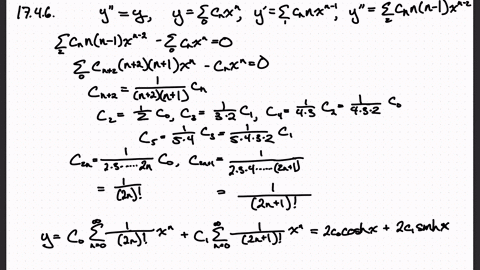 use-power-series-to-solve-the-differential-equation-yprime-primey-2