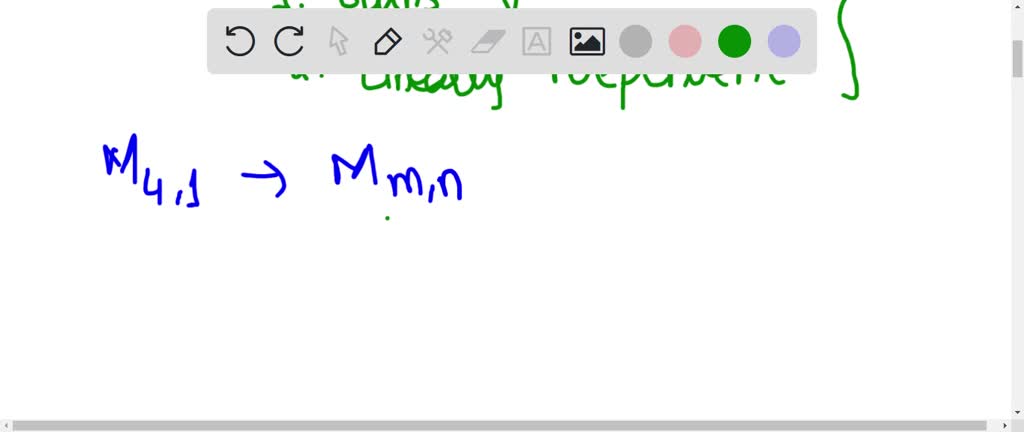 SOLVED:Write (a) the row vectors and (b) the column vectors of the ...