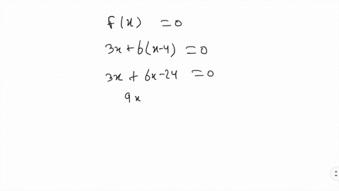 find-the-zero-of-the-function-f-fx3-x6x-4