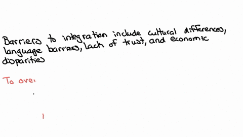 what-are-the-barriers-to-integration-how-can-they-be-overcome
