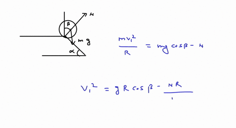 since-the-cylinder-moves-without-sliding-the-centre-of-the-cylinder-rotates-about-the-point-o-while-