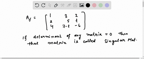 let-a_fleftbeginarrayccc1-3-2-2-5-t-4-7-t-6endarrayright-then-the-values-of-t-for-which-inverse-of-a