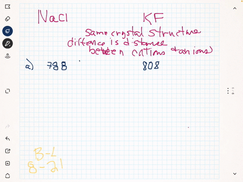 mathrmnacl-and-kf-have-the-same-crystal-structure-the-only-difference-between-the-two-is-the-distanc