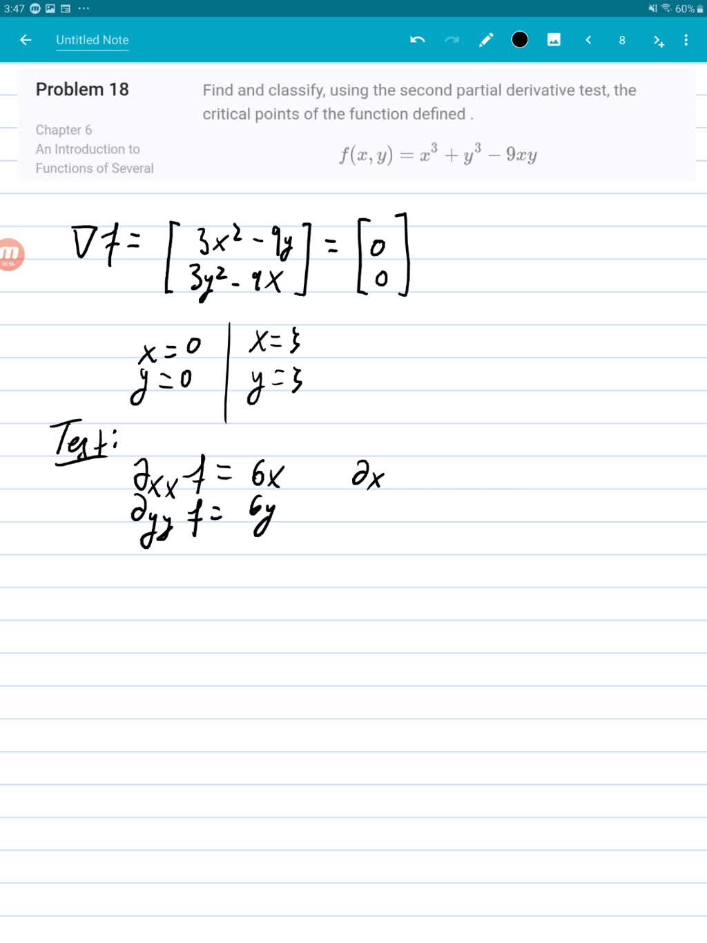 solved-find-and-classify-using-the-second-partial-derivative-test-the