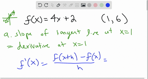 a-find-the-slope-of-the-tangent-line-to-the-graph-of-f-at-the-given-point-b-find-the-slope-interce-2