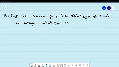the-first-5-c-dicarboxylic-acid-in-krebs-cycle-which-is-used-in-nitrogen-metabolism-is-a-mathrmoaa-b