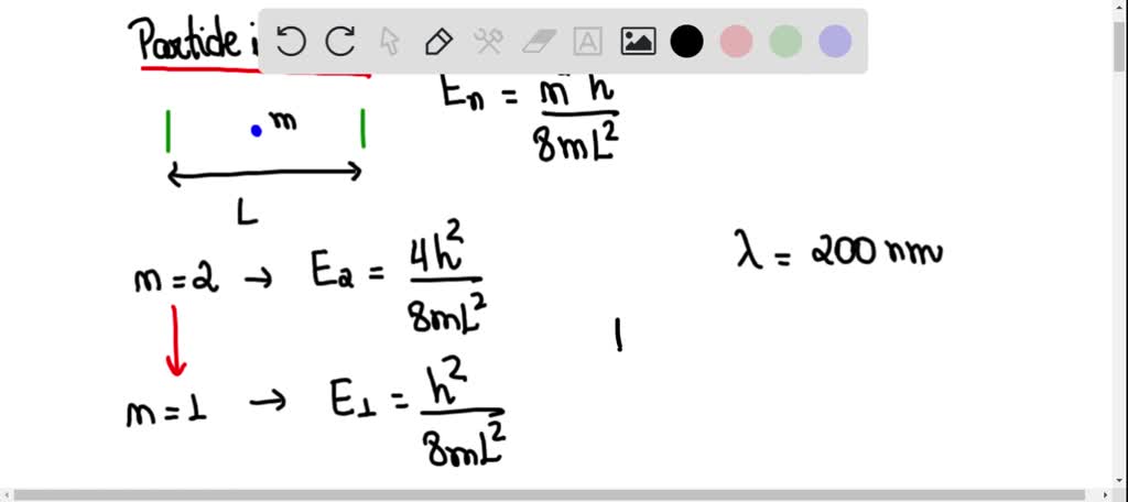 SOLVED An Electron Confined In A One dimensional Box Emits A 200 Nm solved-an-electron-confined-in-a-one-dimensional-box-emits-a-200-nm