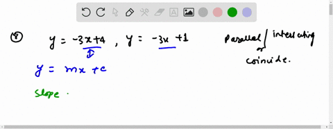 determine-whether-the-lines-are-parallel-intersect-or-coincide-y-3-x4-y-3-x1
