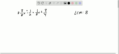 solve-each-equation-frac38-x-frac12frac18-xfrac34