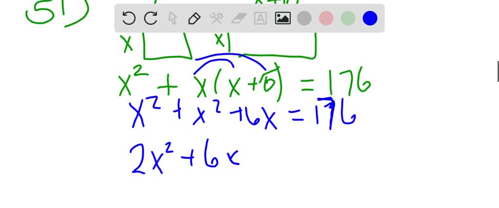 SOLVED:Use a quadratic equation to solve the problem. A picture is 6 ...