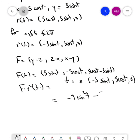 verify-that-the-line-integral-and-the-surface-integral-of-stokes-theorem-are-equal-for-the-follow-11