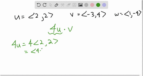 use-the-vectors-mathbfulanglemathbf2-mathbf2rangle-quad-mathbfvlangle-mathbf3-mathbf4rangle-quad-a-4