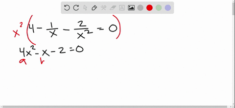 find-the-real-solutions-if-any-of-each-equation-use-the-quadratic-formula-4-frac1x-frac2x20