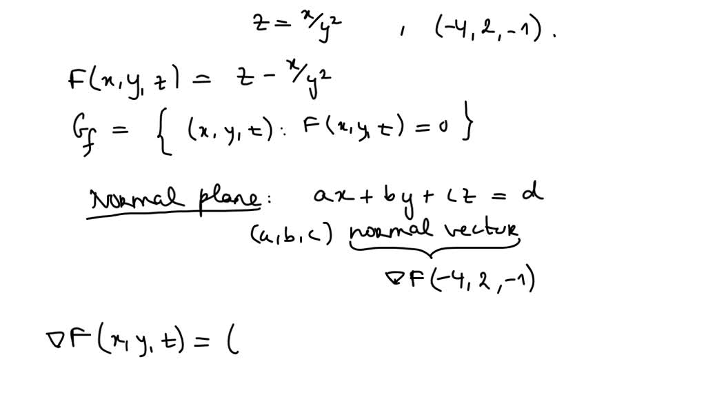 SOLVED:Find an equation of the tangent plane to the given surface at ...