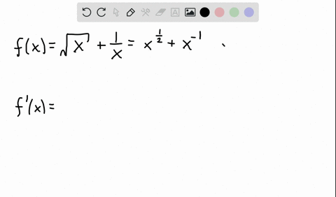 find-fprimex-fxsqrtxfrac1x