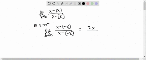 lim-_x-rightarrow-0-fracx-xx-x