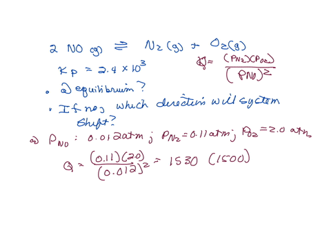 Solved What is the equilibrium constant (Kp) at 45 °C for