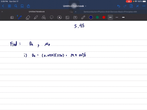 consider-a-semiconductor-at-t300-mathrmk-a-i-determine-the-electron-diffusion-coefficient-if-the-ele