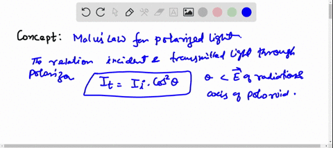 the-intensity-of-a-polarized-electromagnetic-wave-is-10-mathrmw-mathrmm2-what-will-be-the-intensit-2