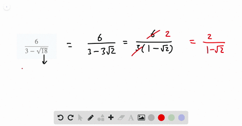 simplify-each-expression-by-rationalizing-the-denominator-see-example-7-frac63-sqrt18