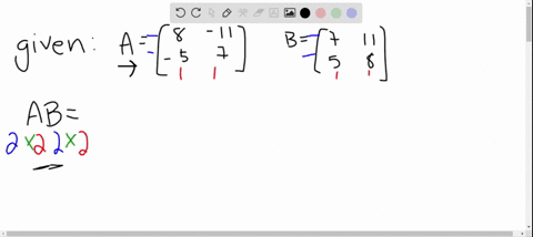 determine-whether-b-is-the-multiplicative-inverse-of-a-using-a-a-1i-aleftbeginarrayrr-8-11-5-7-endar