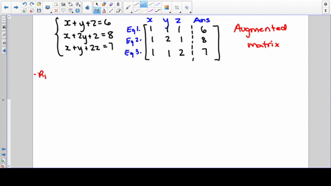 use-matrices-to-solve-each-system-of-equations-leftbeginarraylxyz6-x2-yz8-xy2-z7endarrayright