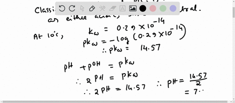 using-table-161-calculate-what-the-ph-of-pure-water-is-at-10-circ-mathrmc-25circ-mathrmc-and-50-circ