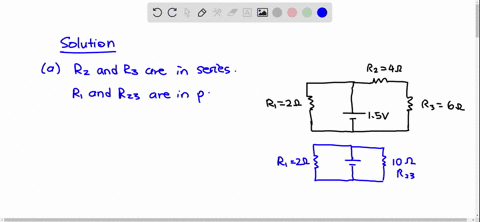 a-battery-with-v1500-mathrmv-is-connected-to-three-resistors-as-shown-in-the-figure-a-find-the-poten