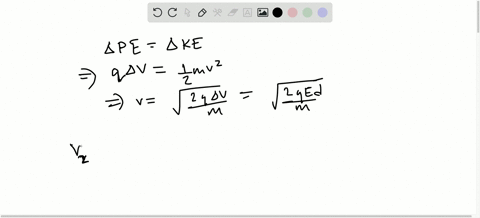 a-proton-is-released-from-rest-at-the-positive-plate-of-a-parallel-plate-capacitor-it-crosses-the--2