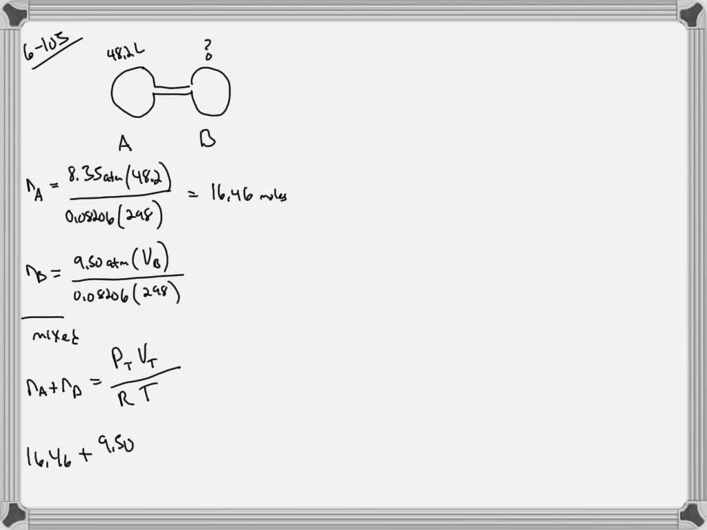 solved-gas-cylinder-a-has-a-volume-of-48-2-l-and-contains-n2-g-at