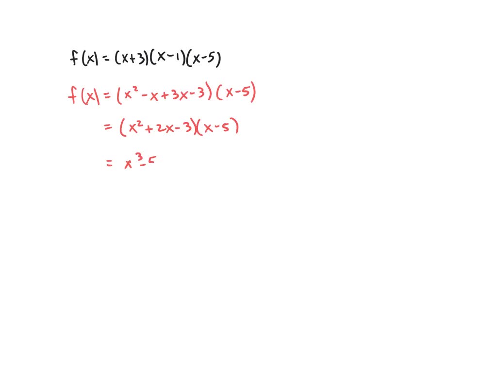 Solved For The Function F X 5x 3x Use The Definition Of The