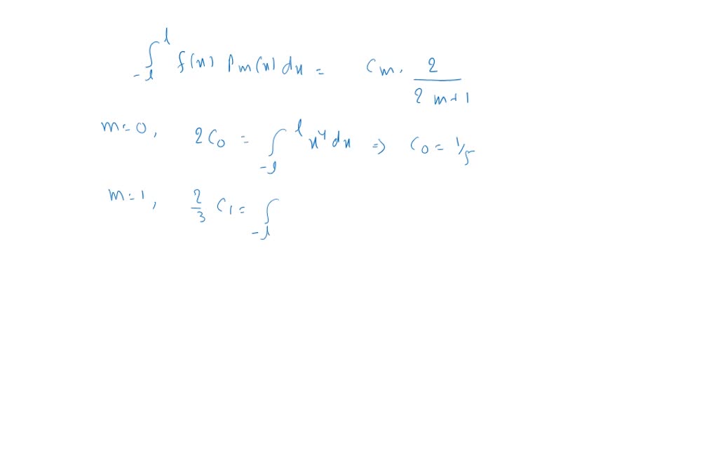 SOLVED:Find the least squares polynomial approximation of degree two to ...