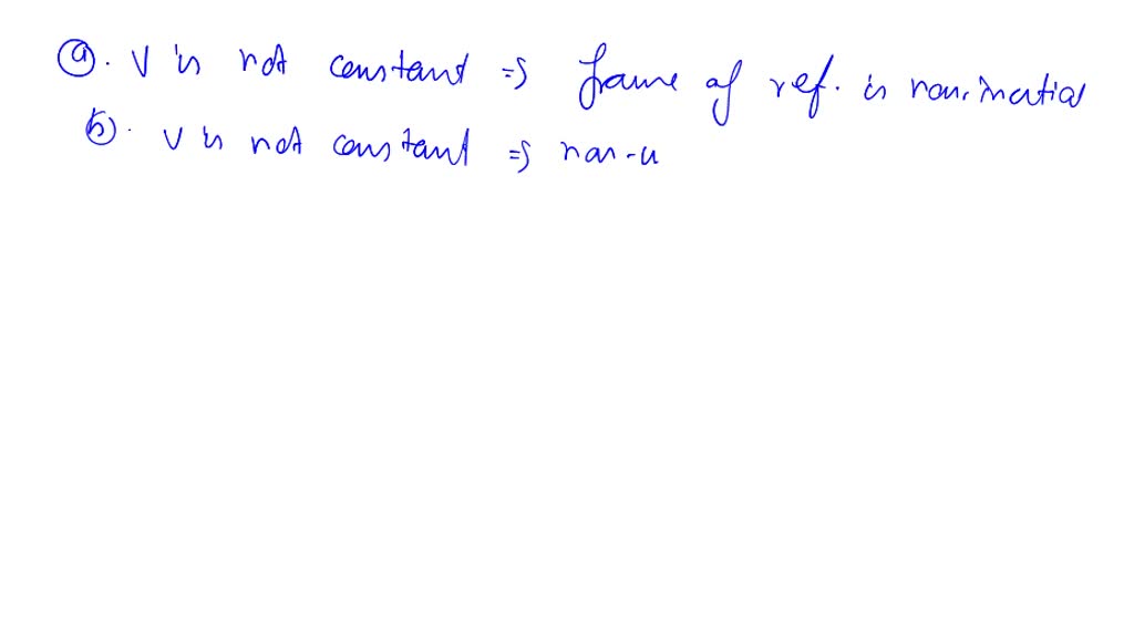 SOLVED: Are the following inertial reference frames? Answer Yes or No ...