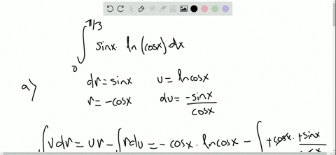 two-methods-evaluate-int_0pi-3-sin-x-ln-cos-x-d-x-in-the-following-two-ways-a-use-integration-by-par