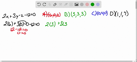 which-point-is-not-on-the-graph-of-2-x3-y-z-120-beginarraylllltext-a-600-text-b-333-text-c-040-text-